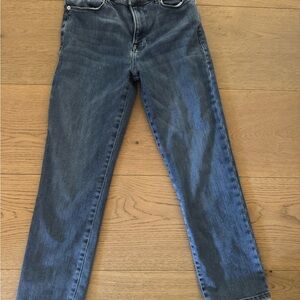 Frame Le High Straight Ankle Jeans 28 Bestia